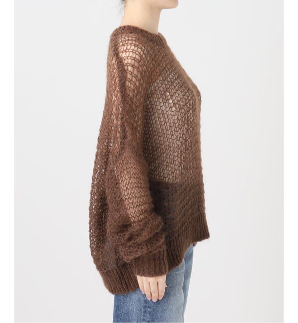 Glyph「《一部店舗+WEB限定》Mohair Sheer Sweater」|ニット・セーター|