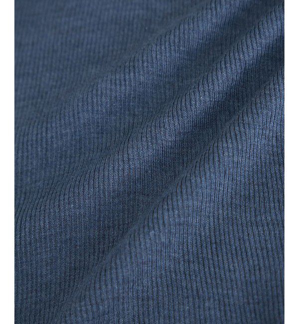 SALON adam et rope'「Hug Silkラウンドネックプルオーバー 3 / 新色追加」|Tシャツ・カットソー|