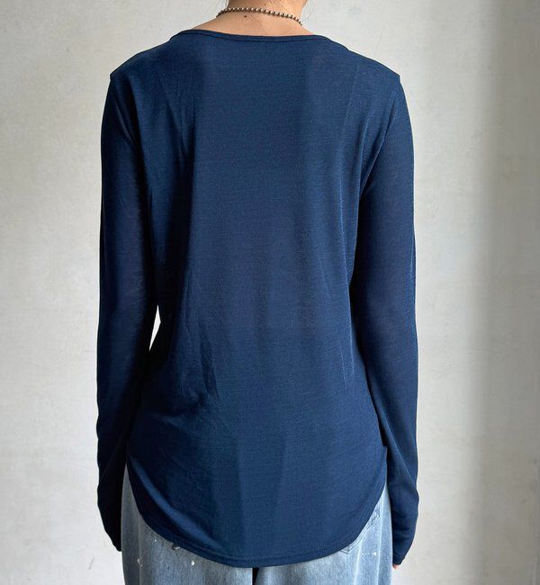  「ラウンドヘムクルーネックTEE」|Tシャツ・カットソー|