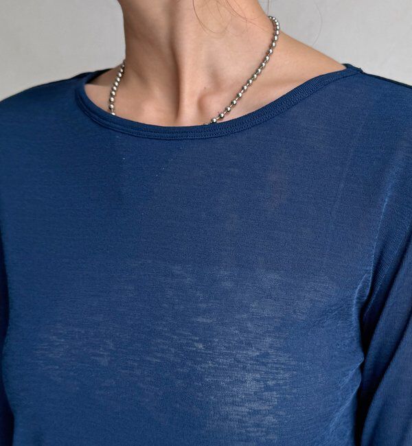  「ラウンドヘムクルーネックTEE」|Tシャツ・カットソー|