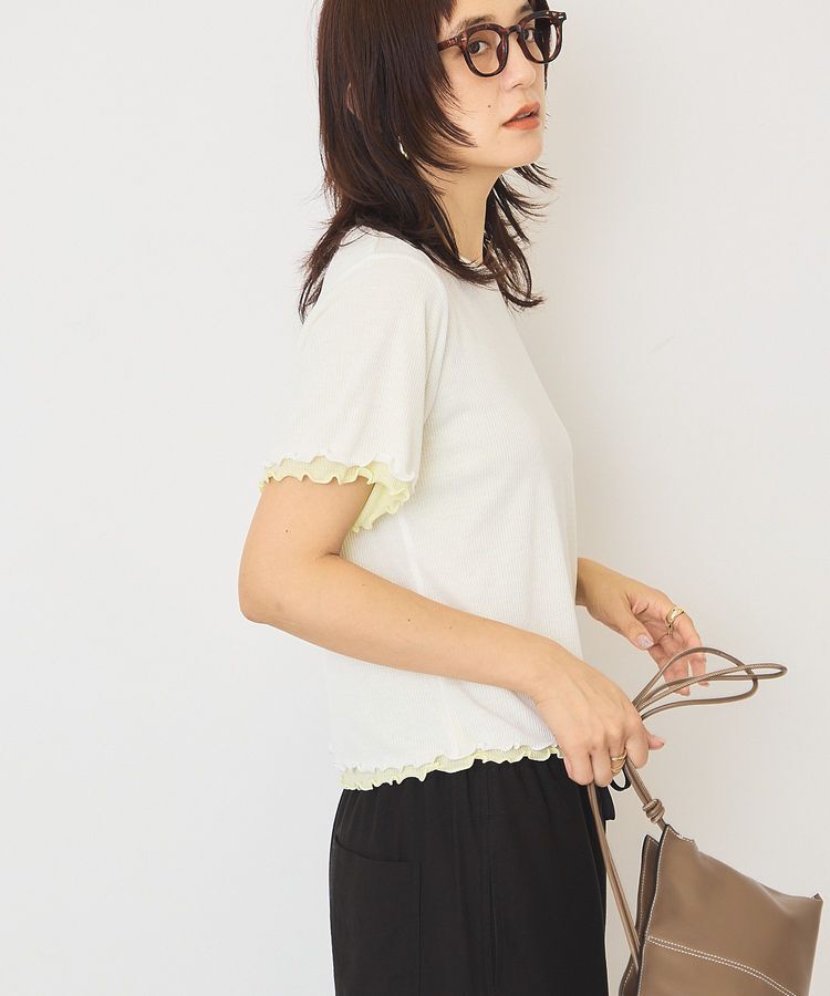 AMERICAN HOLIC「【2点セット】配色レイヤードメローTシャツ」|Tシャツ・カットソー|