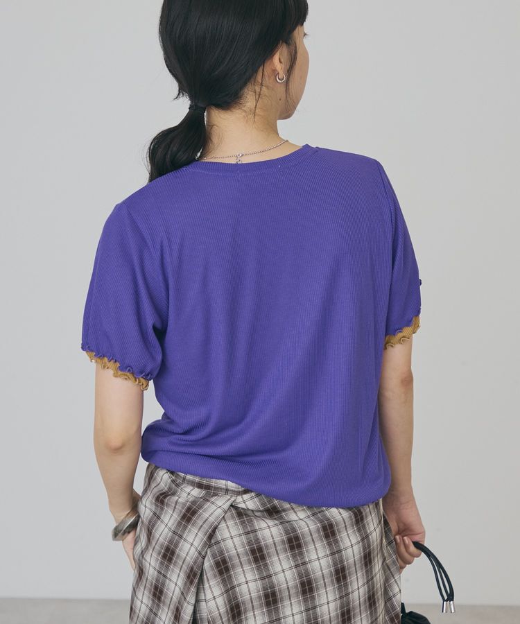 AMERICAN HOLIC「【2点セット】配色レイヤードメローTシャツ」|Tシャツ・カットソー|