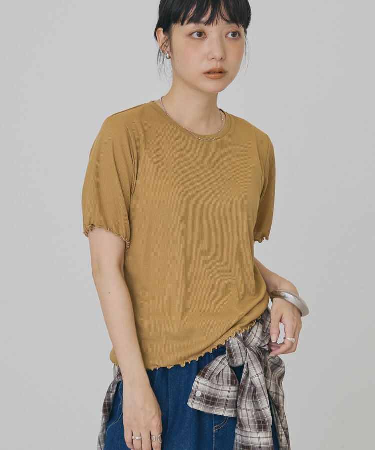 AMERICAN HOLIC「【2点セット】配色レイヤードメローTシャツ」|Tシャツ・カットソー|