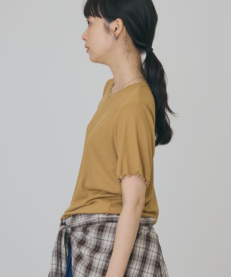 AMERICAN HOLIC「【2点セット】配色レイヤードメローTシャツ」|Tシャツ・カットソー|