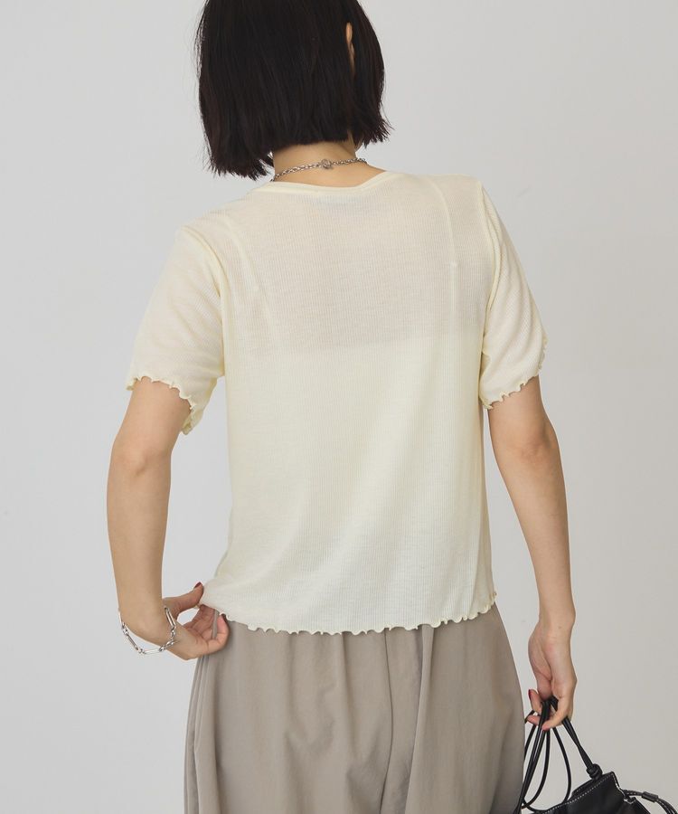 AMERICAN HOLIC「【2点セット】配色レイヤードメローTシャツ」|Tシャツ・カットソー|