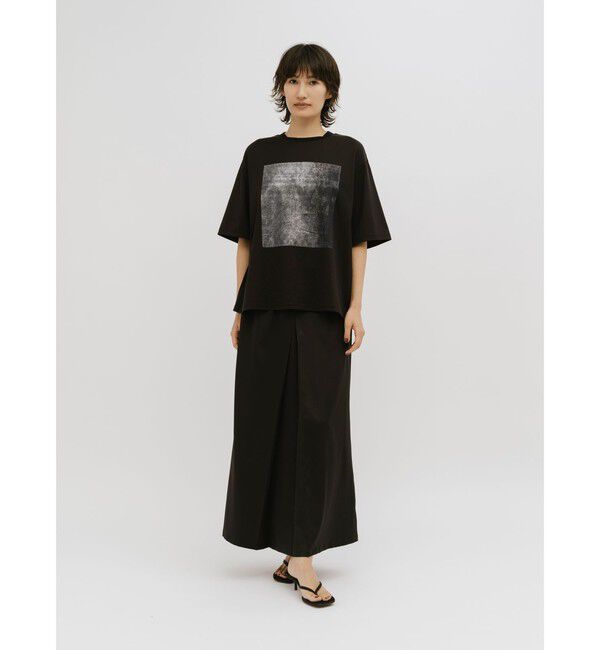 MIDIUMISOLID「MIDIUMISOLID for Ladies フォグフォイルTシャツ」|Tシャツ・カットソー|