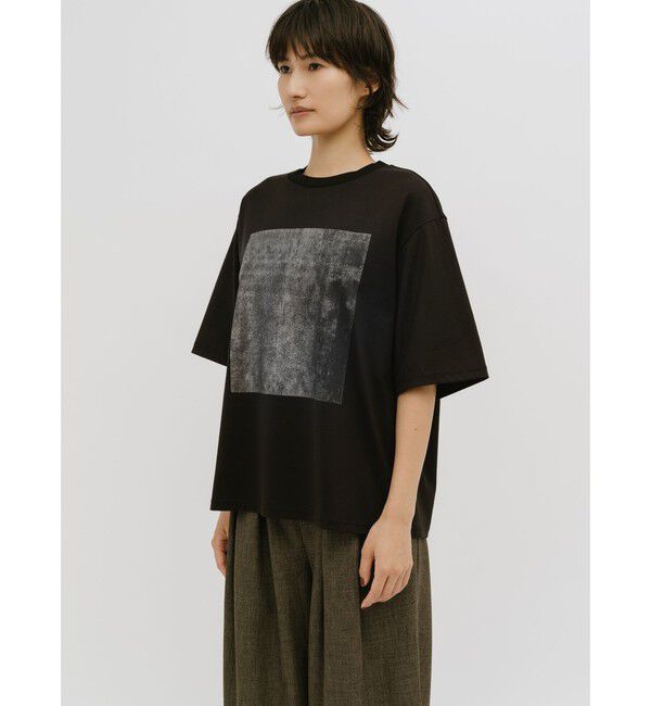 MIDIUMISOLID「MIDIUMISOLID for Ladies フォグフォイルTシャツ」|Tシャツ・カットソー|