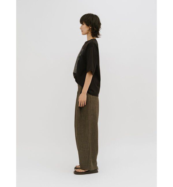 MIDIUMISOLID「MIDIUMISOLID for Ladies フォグフォイルTシャツ」|Tシャツ・カットソー|
