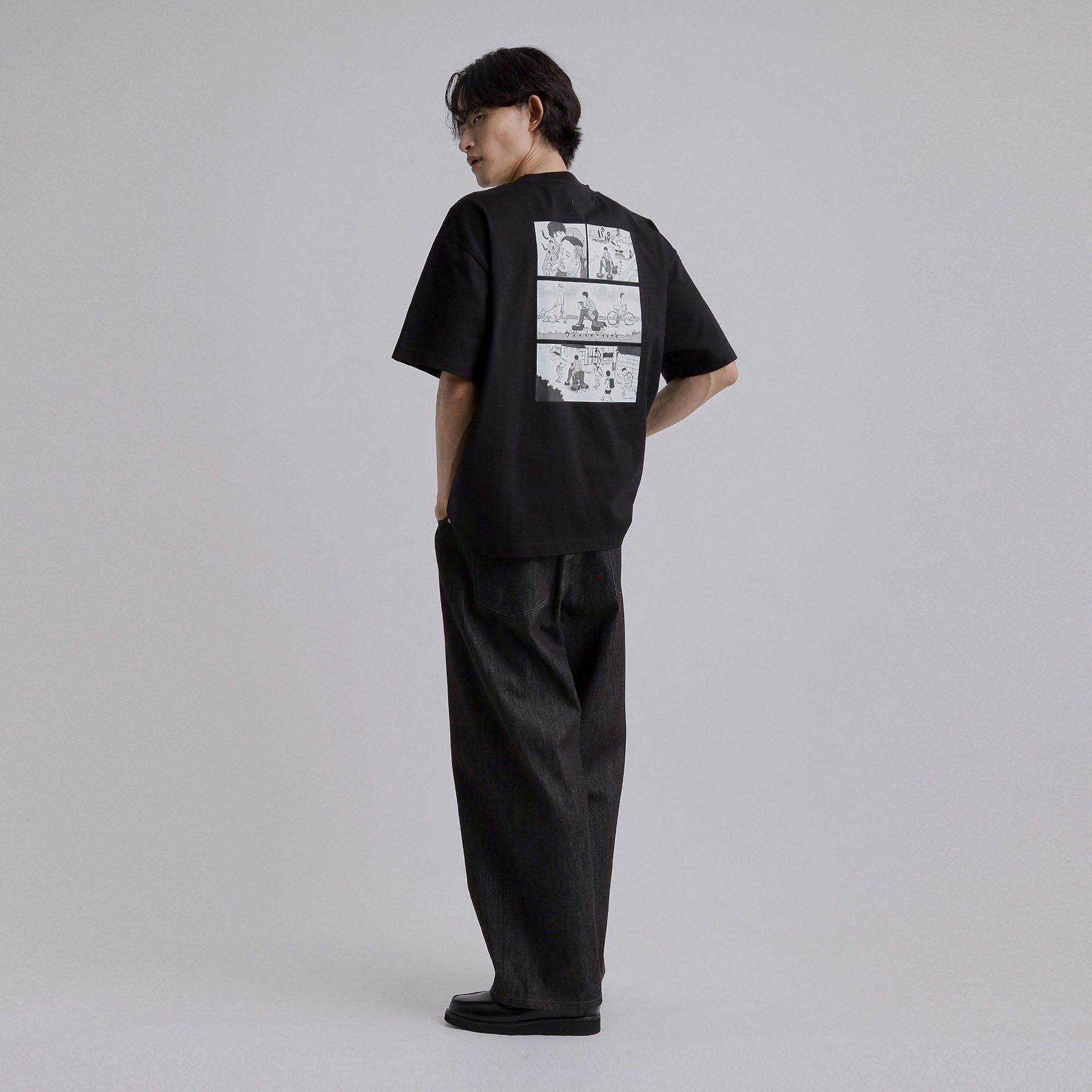 tk.TAKEO KIKUCHI「【エバース&times;tk．TAKEO KIKUCHI】コラボレーションTシャツ　SCENE１」|Tシャツ・カットソー|