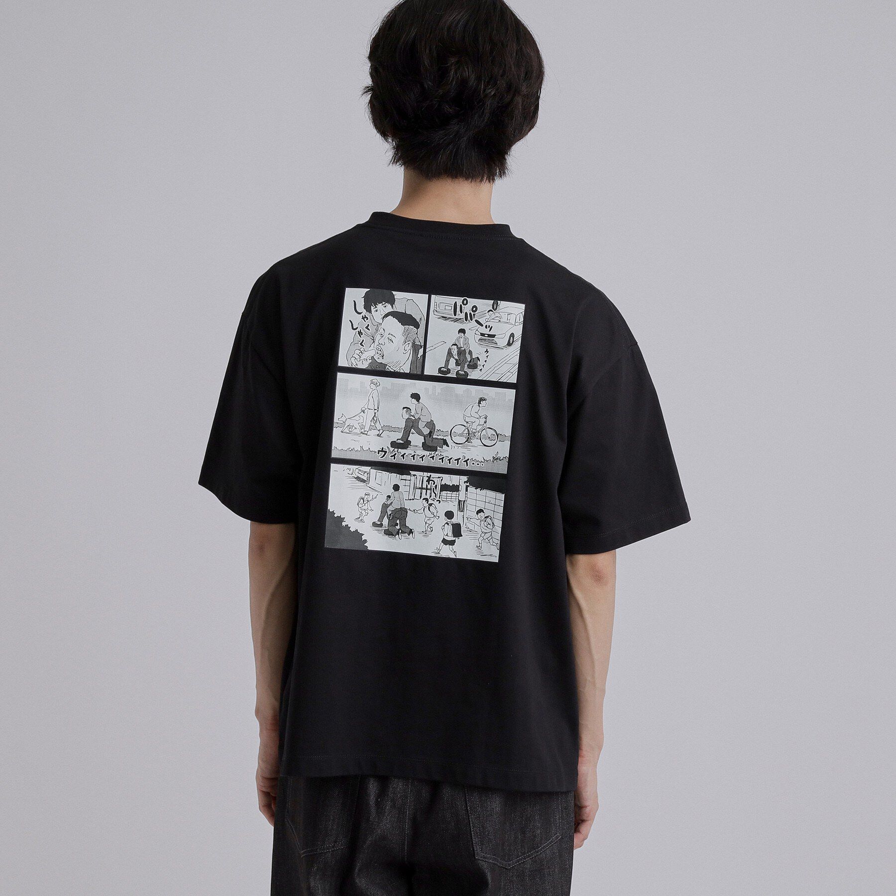 tk.TAKEO KIKUCHI「【エバース&times;tk．TAKEO KIKUCHI】コラボレーションTシャツ　SCENE１」|Tシャツ・カットソー|