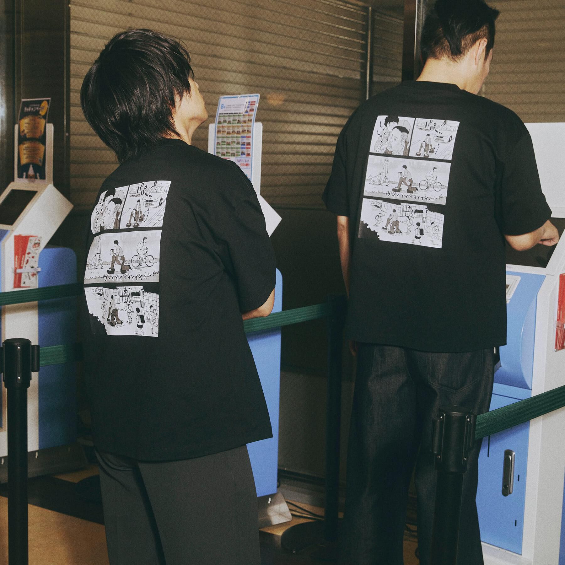 tk.TAKEO KIKUCHI「【エバース&times;tk．TAKEO KIKUCHI】コラボレーションTシャツ　SCENE１」|Tシャツ・カットソー|