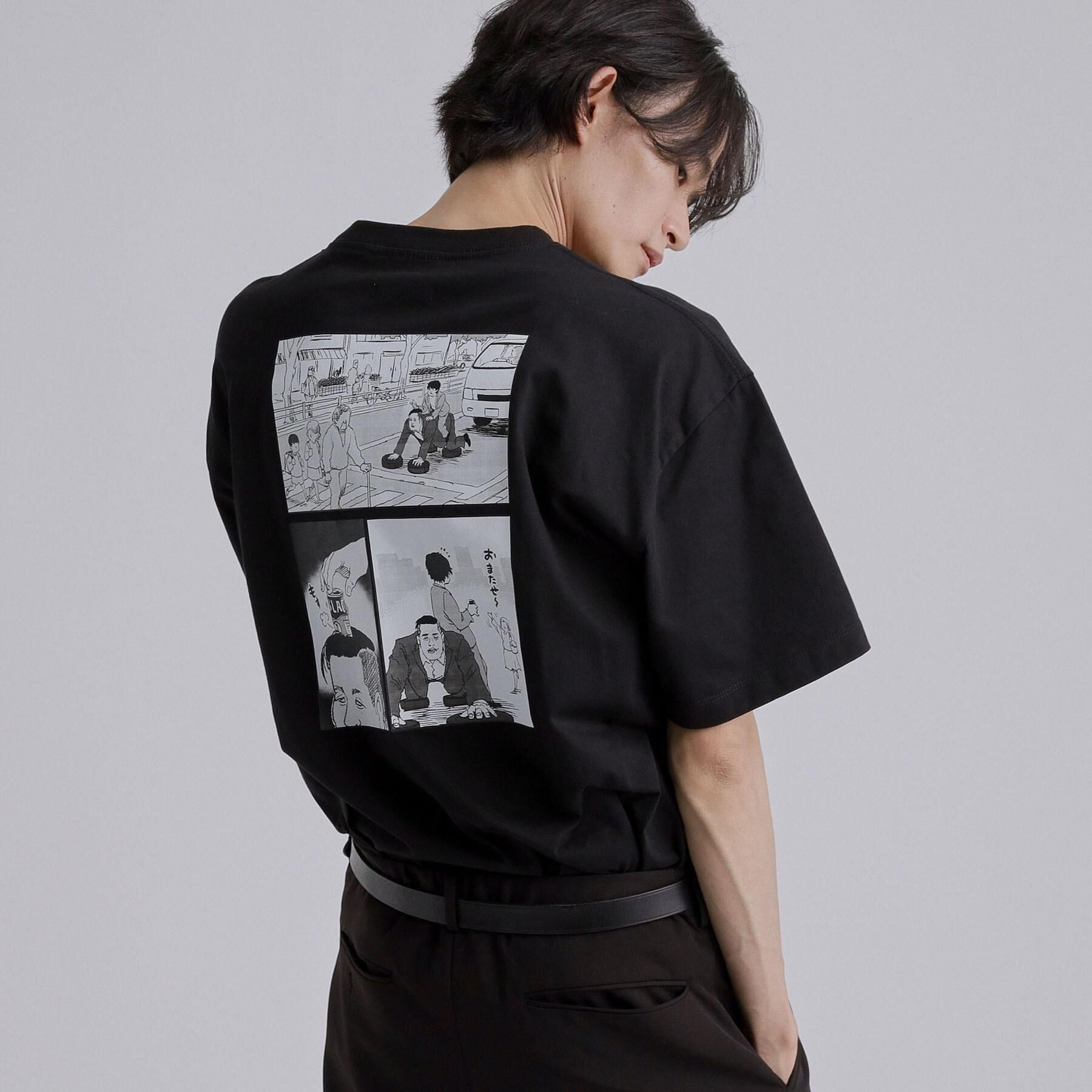 tk.TAKEO KIKUCHI「【エバース&times;tk．TAKEO KIKUCHI】コラボレーションTシャツ　SCENE２」|Tシャツ・カットソー|