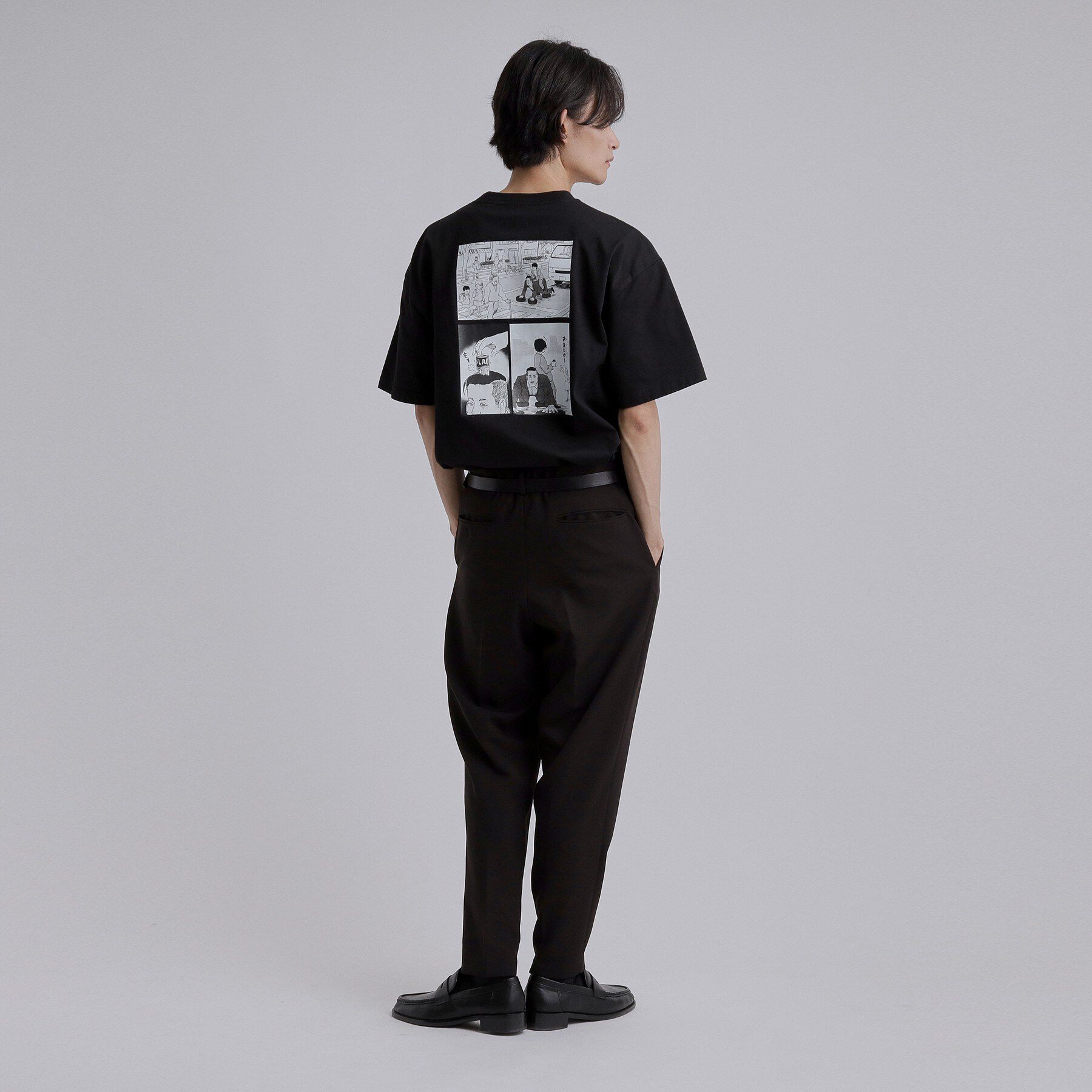 tk.TAKEO KIKUCHI「【エバース&times;tk．TAKEO KIKUCHI】コラボレーションTシャツ　SCENE２」|Tシャツ・カットソー|