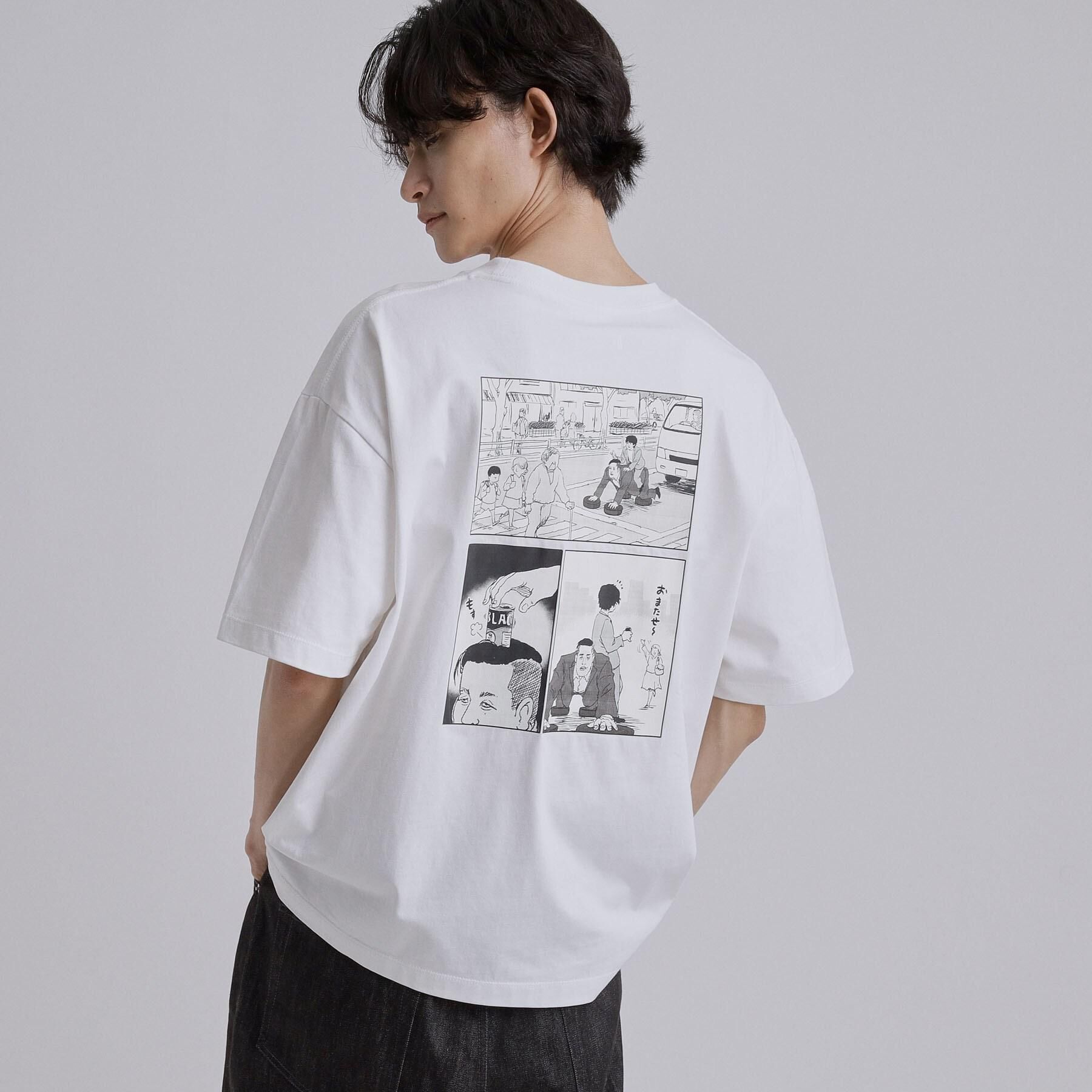 tk.TAKEO KIKUCHI「【エバース&times;tk．TAKEO KIKUCHI】コラボレーションTシャツ　SCENE２」|Tシャツ・カットソー|