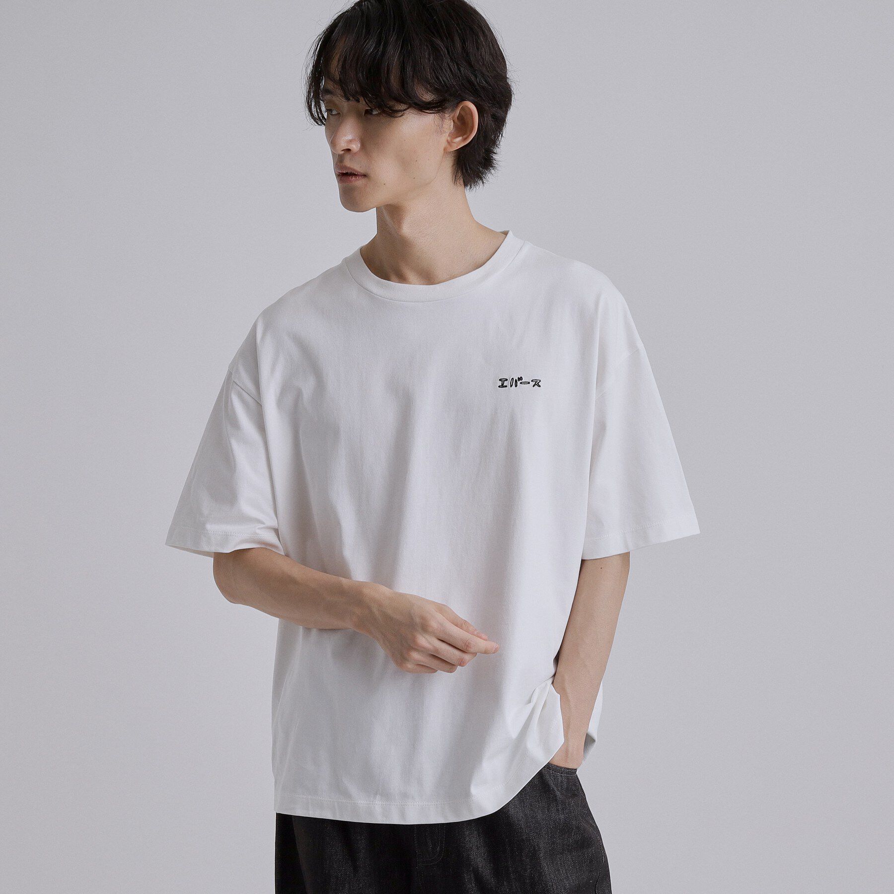 tk.TAKEO KIKUCHI「【エバース&times;tk．TAKEO KIKUCHI】コラボレーションTシャツ　SCENE２」|Tシャツ・カットソー|