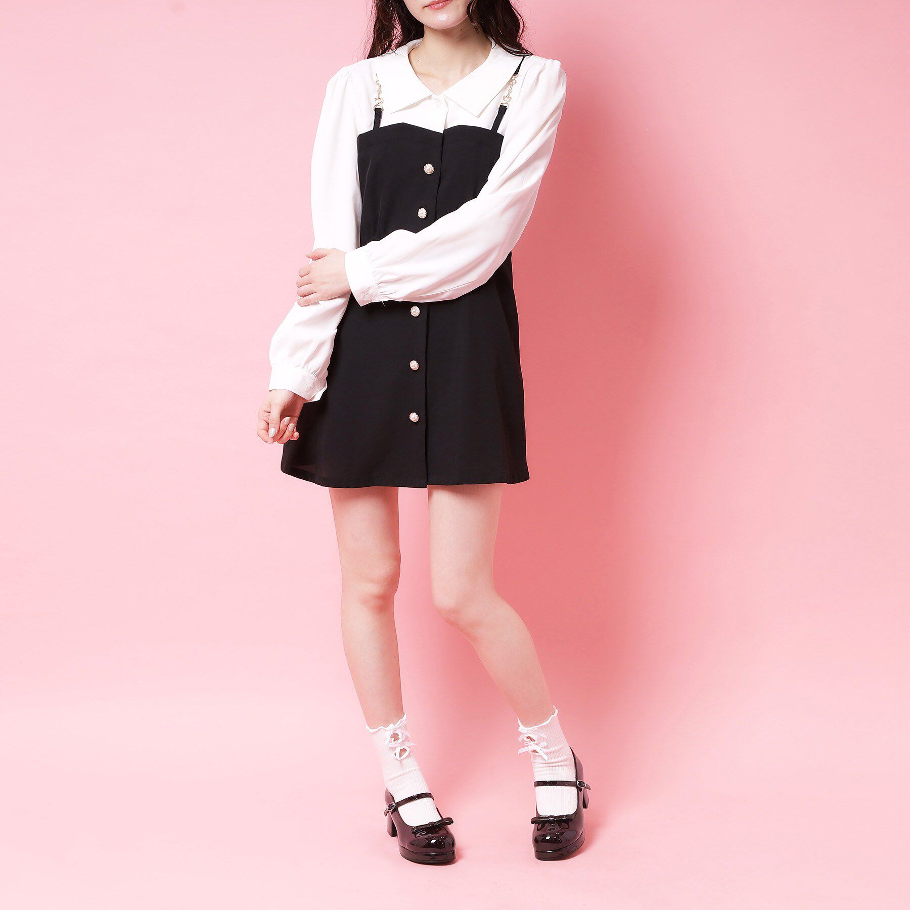 csT&P「リボン付きストラップパンプス」|パンプス|