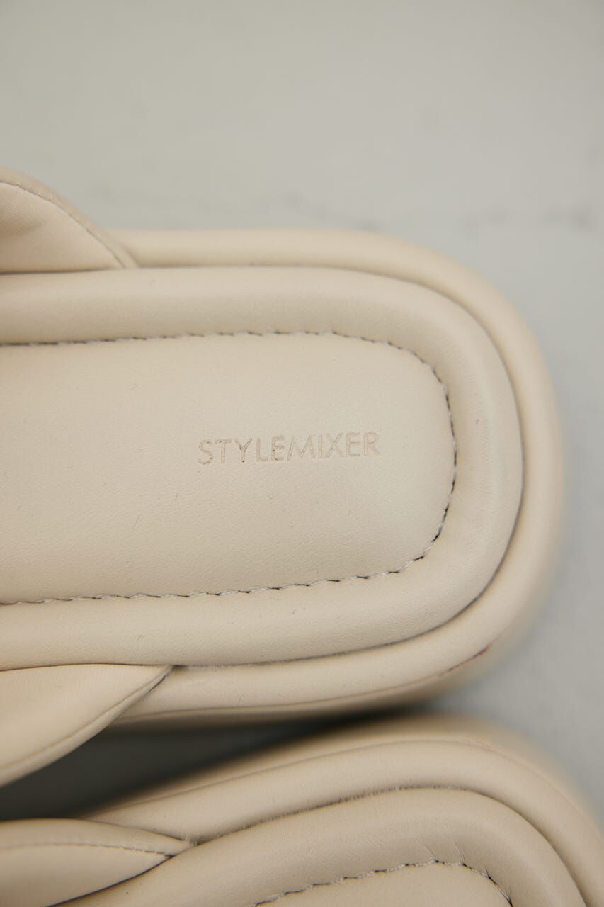 STYLEMIXER「プラットフォームトングサンダル」|サンダル|