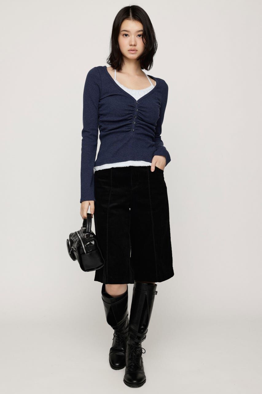 SLY「LAYERED LIKE CUT トップス」|Tシャツ・カットソー|