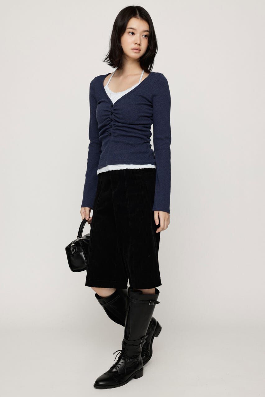SLY「LAYERED LIKE CUT トップス」|Tシャツ・カットソー|