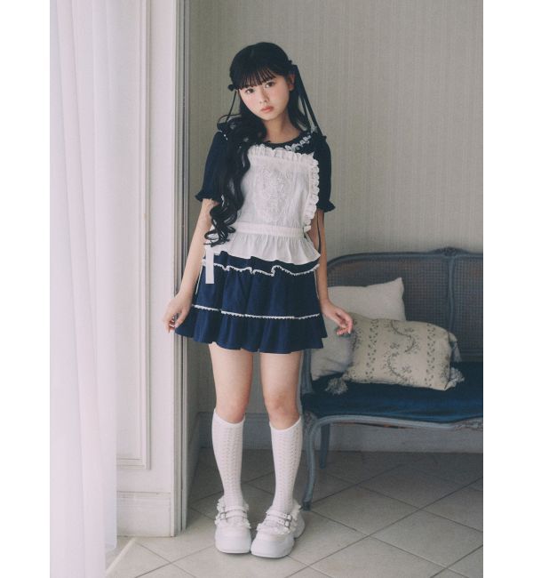merry jenny「frill mary jane metal sneakers」|スニーカー|