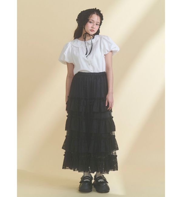 merry jenny「frill mary jane metal sneakers」|スニーカー|