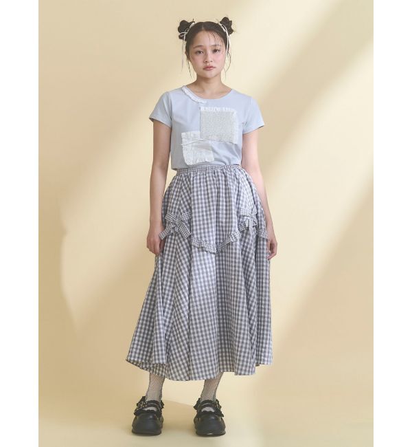 merry jenny「frill mary jane metal sneakers」|スニーカー|