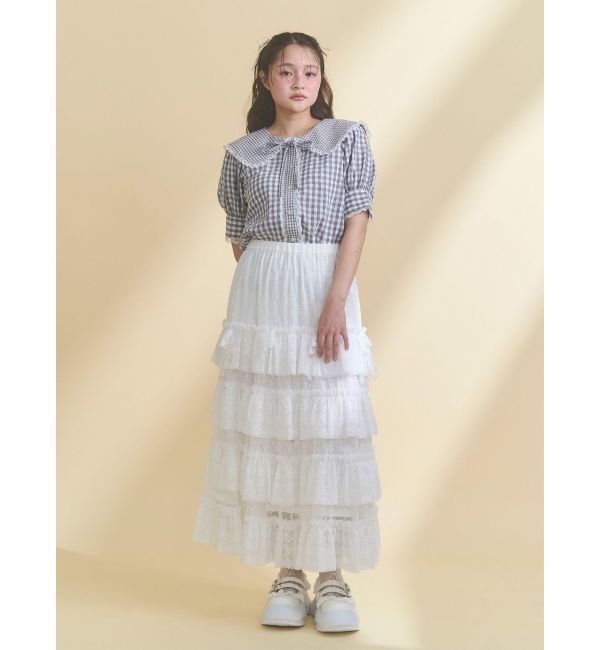 merry jenny「frill mary jane metal sneakers」|スニーカー|