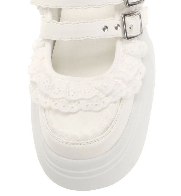 merry jenny「frill mary jane metal sneakers」|スニーカー|