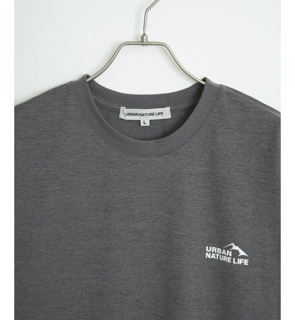 ikka「URBAN NATURE LIFE アーバンネイチャーライフ ドライスピードプリントTシャツ」|Tシャツ・カットソー|