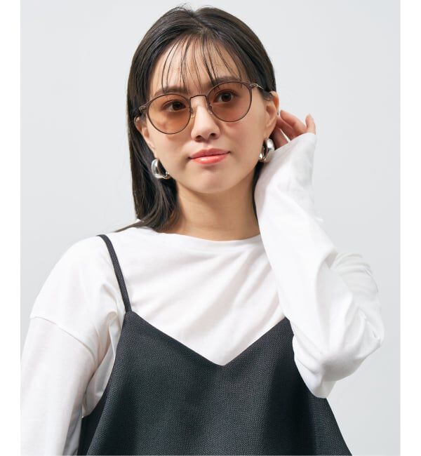  「ボストン型 調光サングラス｜UNITED ARROWS ﾚﾝｽﾞの色が変わる UVカット 紫外線対策 ユナイテッドアローズ」|サングラス|