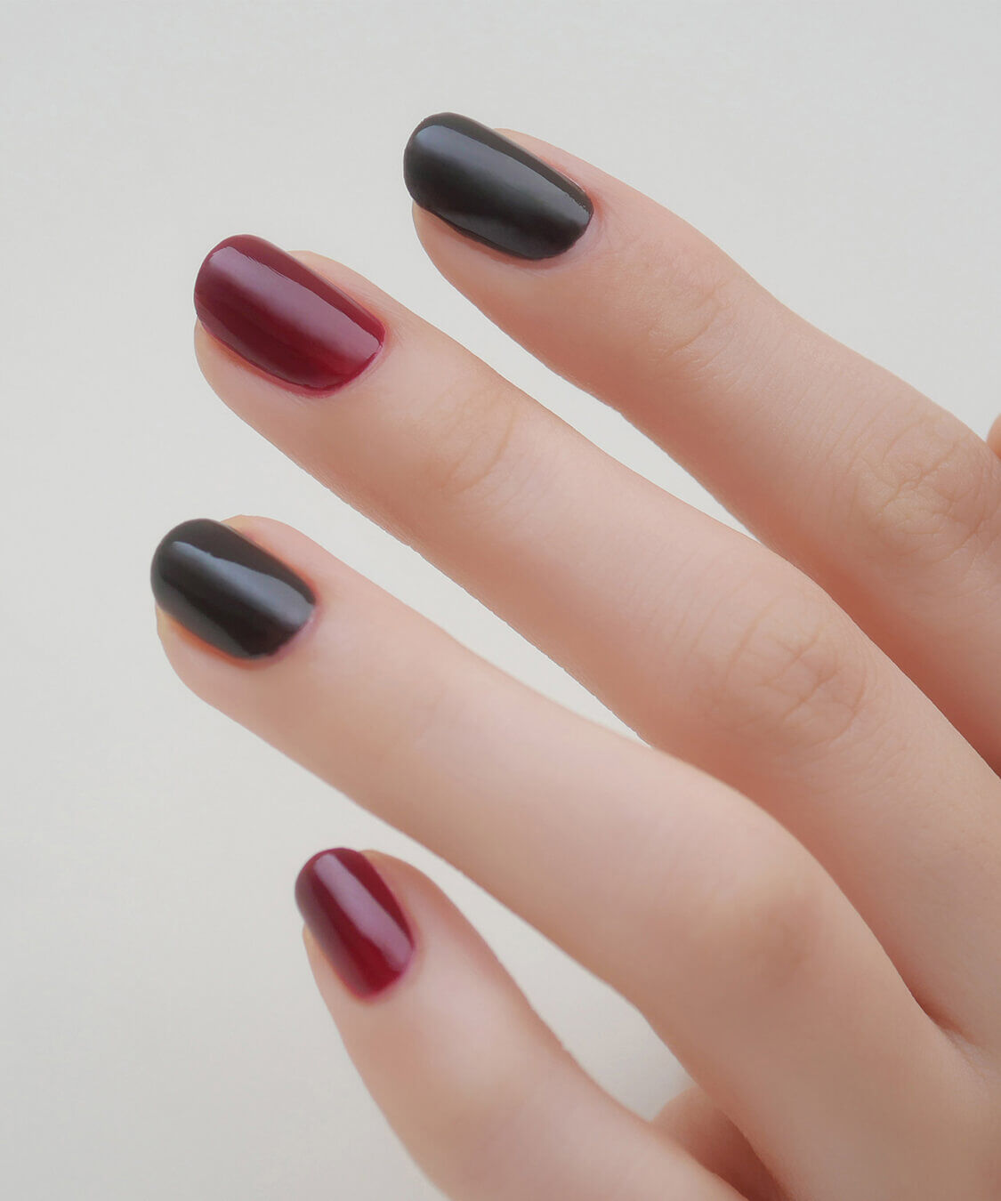 NAILS INC「1 STEP MANICURE Nail Bordeaux Duo」|ネイルカラー|