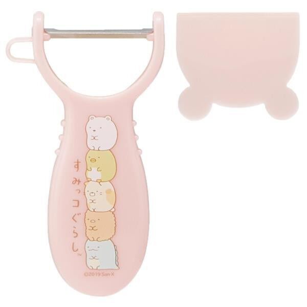 BACKYARD FAMILY「ピーラー 千切り 通販 お手伝い 子供 子ども用 料理 皮むき 手伝い 皮剥き 調理 キッズ」|食器・キッチングッズ|ピンク1