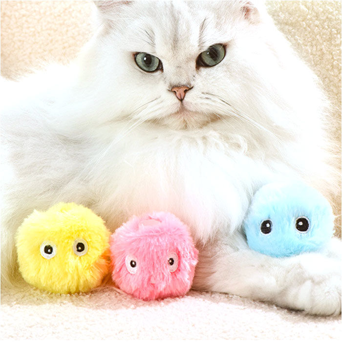 BACKYARD FAMILY「ねこ おもちゃ ボール 通販 オモチャ 猫じゃらし ねこじゃらし 玩具 球 一人遊び 猫 ネコ 音」|その他|