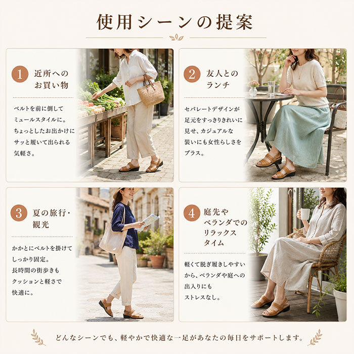 BACKYARD FAMILY「Pansy パンジー サンダル バックストラップ レディース 通販 バックストラップサンダル」|サンダル|