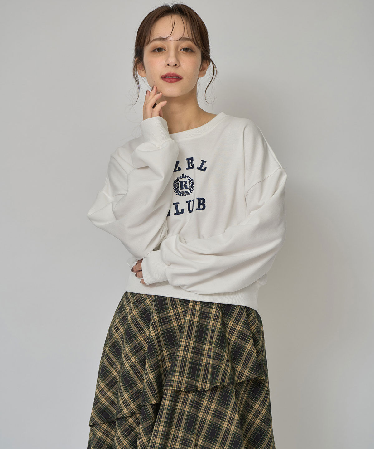 REDYAZEL「アゼルクラブカレッジロゴスウェットプルオーバー」|Tシャツ・カットソー|