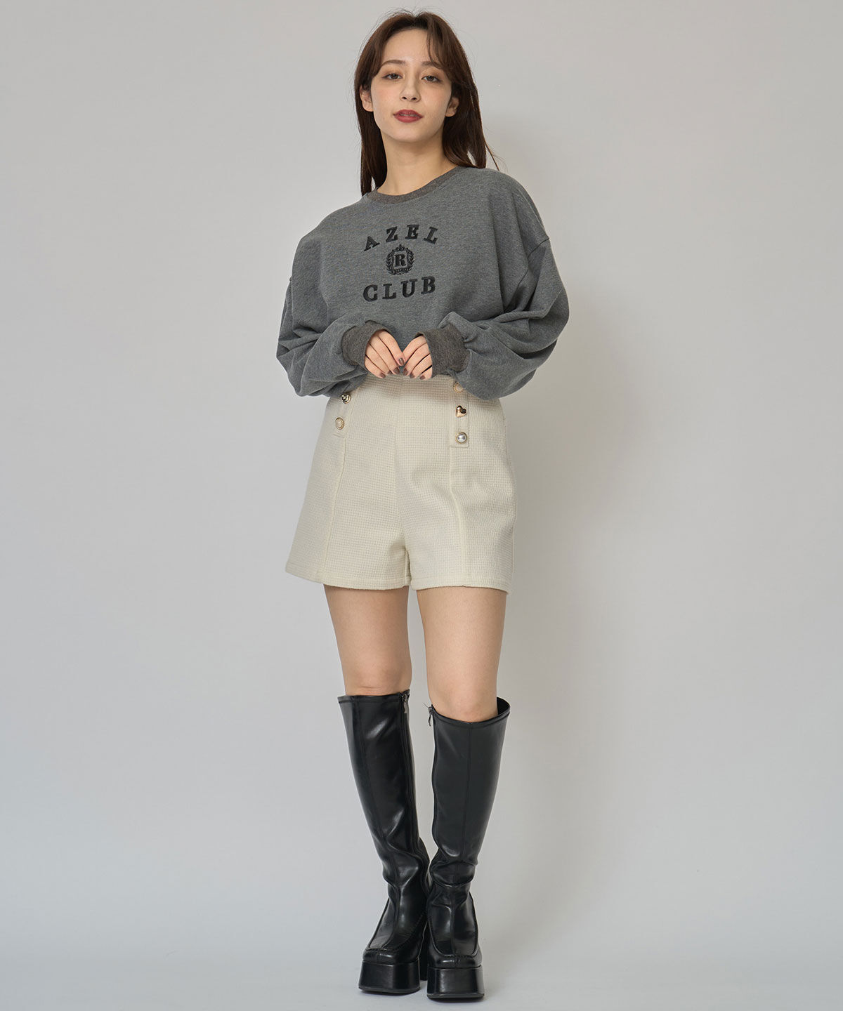 REDYAZEL「アゼルクラブカレッジロゴスウェットプルオーバー」|Tシャツ・カットソー|