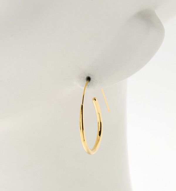 UNITED ARROWS「フック フープピアス」|ピアス|