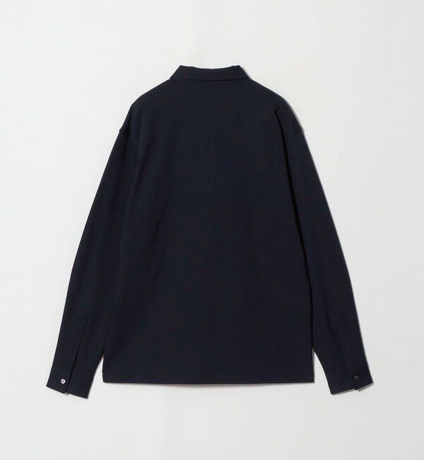 UNITED ARROWS「ポンチ ロングスリーブ ポロシャツ UA COZY 抗菌防臭 接触冷感」|ポロシャツ|