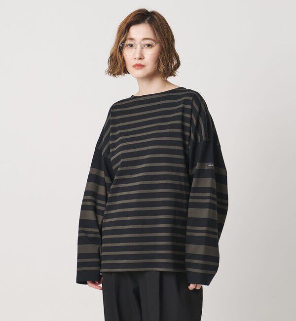 conte「【別注】＜Le minor for conte＞ボーダー ロングスリーブTシャツ」|Tシャツ・カットソー|