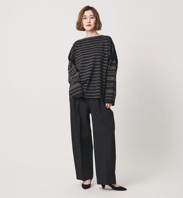 conte「【別注】＜Le minor for conte＞ボーダー ロングスリーブTシャツ」|Tシャツ・カットソー|