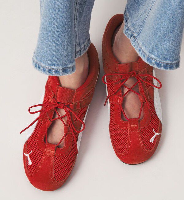 UNITED ARROWS green label relaxing「＜PUMA＞スピードキャット GO スニーカー」|スニーカー|RED