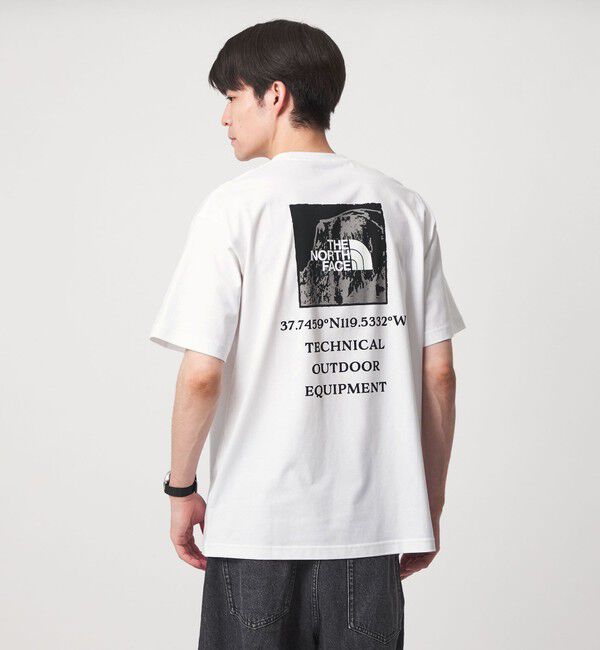 UNITED ARROWS green label relaxing「【WEB限定】＜THE NORTH FACE＞ハーフドーム スクエア ロゴ 半袖 Tシャツ」|Tシャツ・カットソー|WHITE