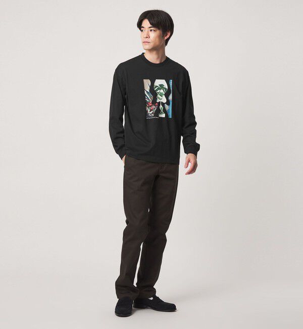 UNITED ARROWS green label relaxing「＜Phospho Graphica＞グラフィック 長袖 Tシャツ カットソー」|Tシャツ・カットソー|