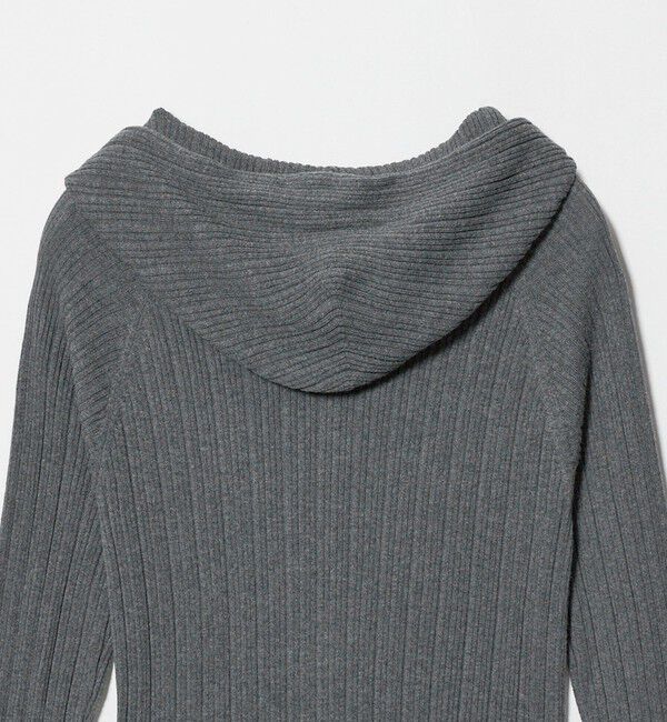 UNITED ARROWS green label relaxing「【別注】＜tyn.TGOR＞フリル リブ フード カーディガン」|カーディガン|
