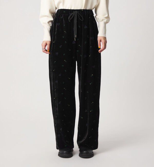 UNITED ARROWS green label relaxing「シシュウ ベロア パンツ」|その他|