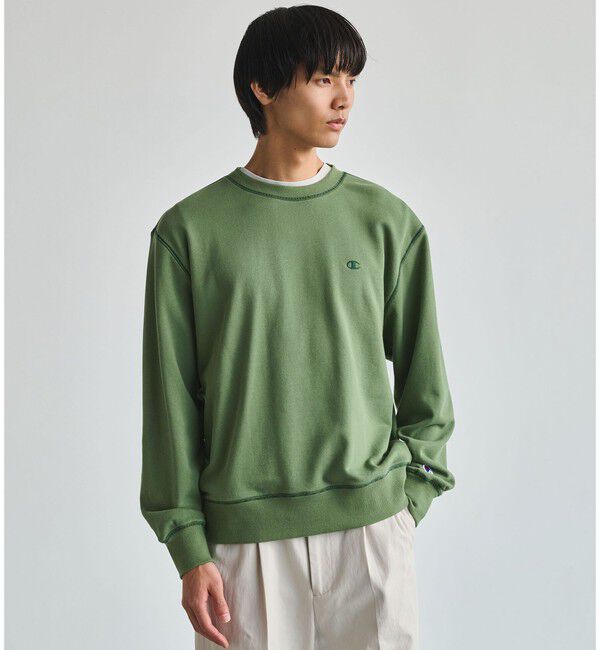 UNITED ARROWS green label relaxing「【別注】＜Champion＞クルーネック 長袖 スウェット」|スウェット・ジャージ|KELLY