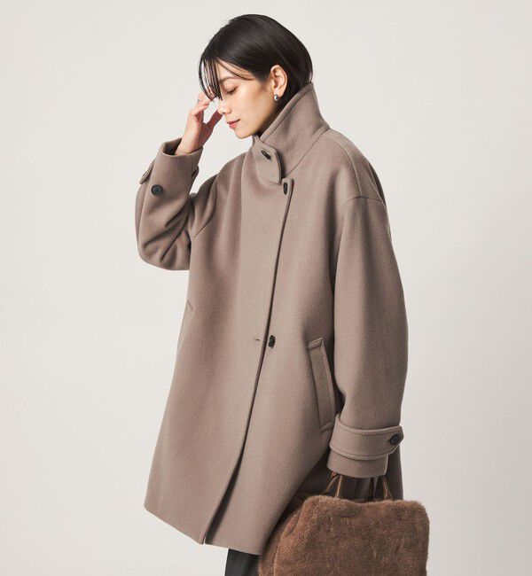 UNITED ARROWS green label relaxing「［size SHORT/TALLあり］＜1_OF MINE＞スタンドカラー コート」|その他|MOCA