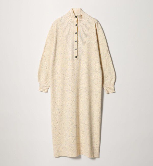 EMMEL REFINES「＜EMMEL REFINES＞EM ネップ Iライン ニットワンピース」|ワンピース|