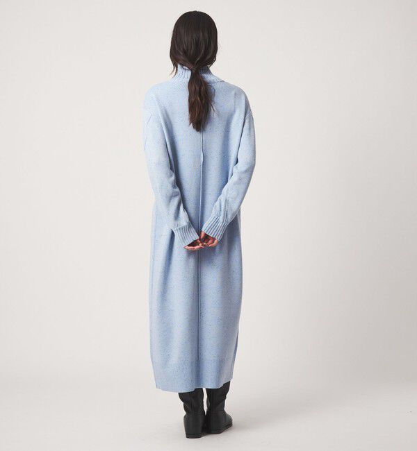 EMMEL REFINES「＜EMMEL REFINES＞EM ネップ Iライン ニットワンピース」|ワンピース|