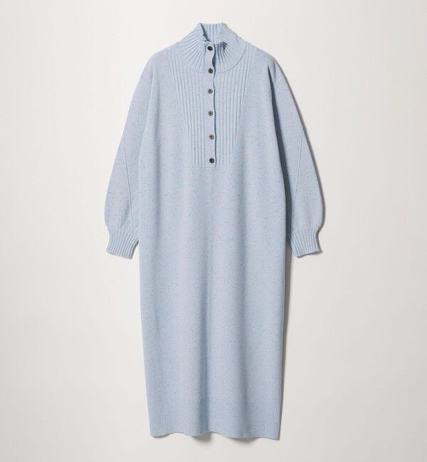EMMEL REFINES「＜EMMEL REFINES＞EM ネップ Iライン ニットワンピース」|ワンピース|